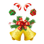 Christmas Glass Window Static Sticker Santa Claus Stickers Decoration Supplies