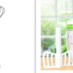 Semi-automatic Stainless Steel Egg Beater Whisk Hand Pressure Rotating Manual Mixer Egg Tools Cream Stirrer Kitchen Accessories