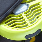 Portable camping fan light