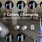 Creative Kitchen Bathroom Light-Up LED Faucet