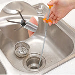 60CM Sewer Dredger Spring Pipe Dredging Tool Household Hair Cleaner Drain Clog Remover Cleaning Tools Household For Kitchen Sink Kitchen Gadgets