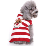Pet Christmas Sweater Knit Turtleneck Pet Clothes Sweater Dog Sweater