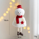 Christmas Plush Ankle Biter Fabric Small Pendant Christmas Tree Decoration