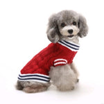 Pet Christmas Sweater Knit Turtleneck Pet Clothes Sweater Dog Sweater