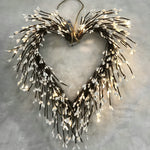 Artificial Love Garland 20 Heads With Lights Decoration