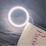 The same paragraph beauty fill light multi-function double-sided storage vanity mirror LED foldable usb charging