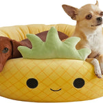 Shark Pet Bed - Large Ultrasoft Official Plush Pet Bed Maui Pineapple Pet Bed - Large Ultrasoft Official Plush Pet Bed