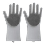 Silicone Heat-resistant Cleaning Brush Scrubbing Gloves