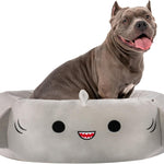 Shark Pet Bed - Large Ultrasoft Official Plush Pet Bed Maui Pineapple Pet Bed - Large Ultrasoft Official Plush Pet Bed