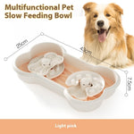 New Dog Educational Toys Slow Food Plate Anti-Chye Pet Bowl Pet Supplies