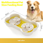 New Dog Educational Toys Slow Food Plate Anti-Chye Pet Bowl Pet Supplies