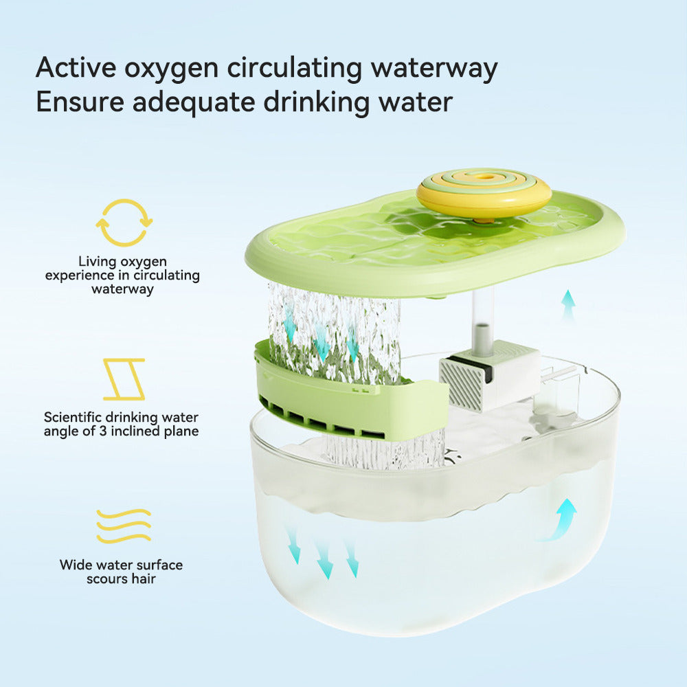 Pet Water Dispenser Cat Water Feeder Ultra-Quiet Large-Capacity Automatic Intelligent Running Water Pet Water Feeding Tool