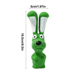 Pet Latex Toys Hippo Squeaky Toys Animal Latex Chew Toys Soft Interactive Dog Toys Crinkle Pet Supplies For Inside Dog And Pet